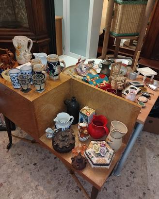 oggettistica mista vintage 50 pezzi € 35