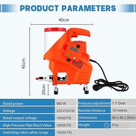 Macchina per stuccatura - Schiumatrice manuale