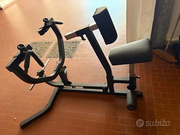Attrezzo palestra vogatore Decathlon Low Row GSRM4