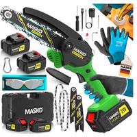 MASKO® Mini motosega con batteria da 8000 mAh