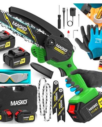 MASKO® Mini motosega con batteria da 8000 mAh