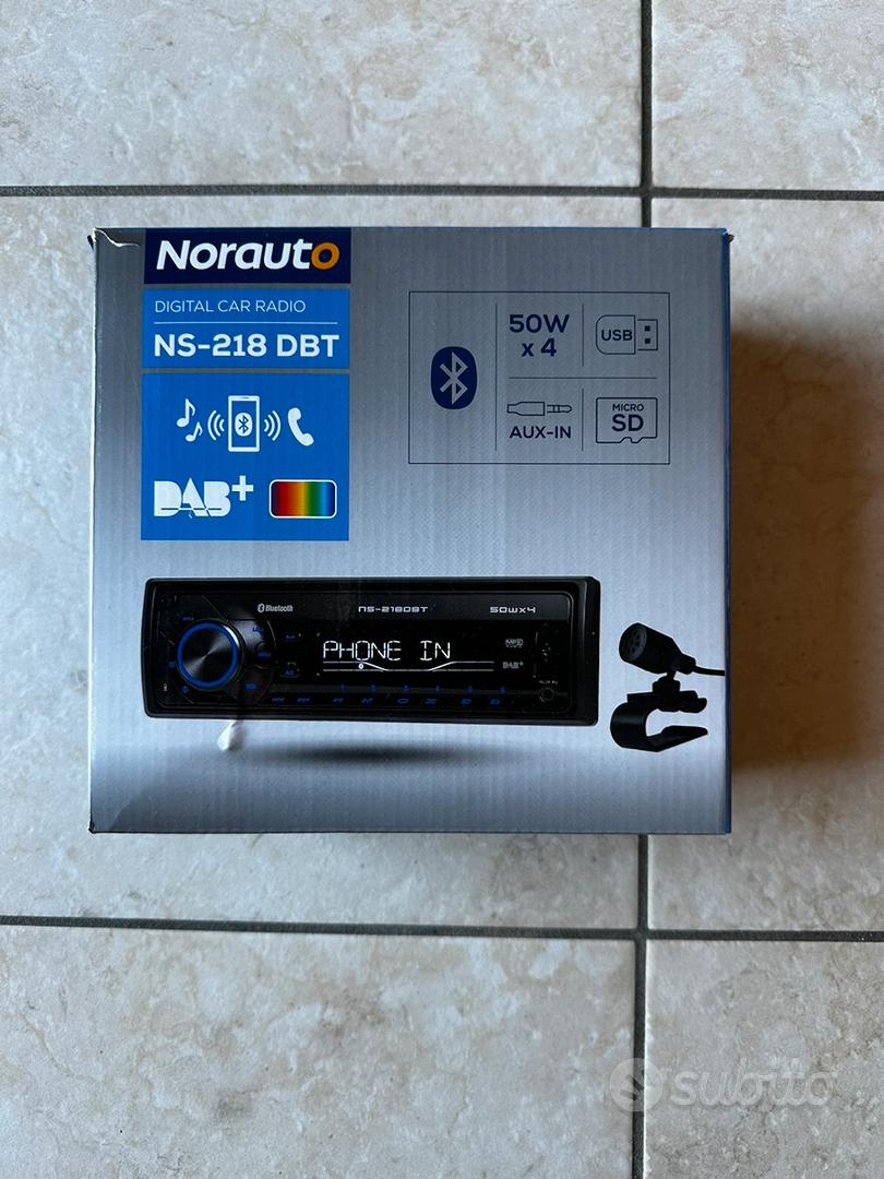 Autoradio Norauto Sound NS-218DBT Bluetooth, DAB, AUX, USB, Micro SD –