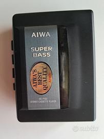 Walkman lettore cassette vintage Aiwa HS-P102 Supe