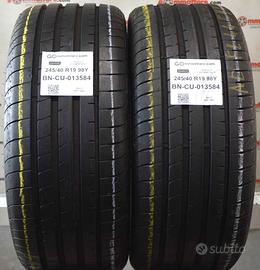 2 pneumatici goodyear 245/40 r19 98y cu13584