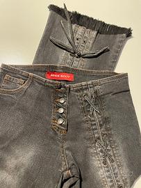 Jeans Miss Sixty, Lace Up, Vintage TG 36