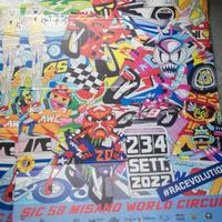 Locandina motogp valentino rossi Misano manifesto