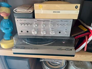 Stereo maranz ampli e piatto