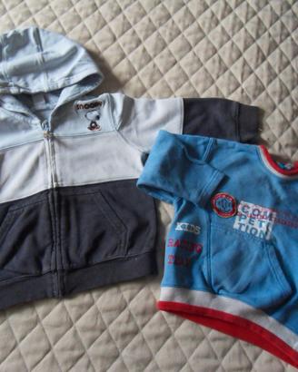 borsa di vestiti  bimbo tg 12/18 mesi + 2 giubbini