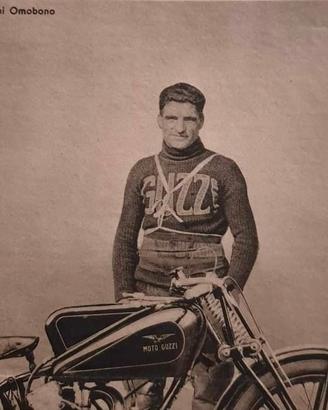 Moto Guzzi 500 cc Bicilindrica Omobono Tenni oro