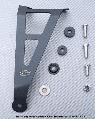Staffa supporto scarico KTM SuperDuke 1290 R 17 19