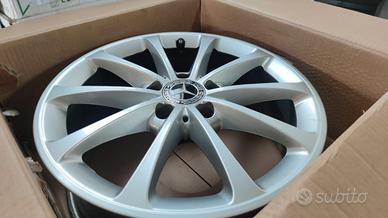 4 CERCHI LEGA MERCEDES 17 POLLICI CODICE A1004