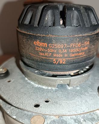 Ventilatore estrattore fumi caldaia EBM G2K097