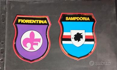 Sticker Fiorentina e Sampdoria 