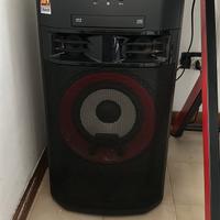 cassa attiva LG 500w e subwoofer apline 1000w