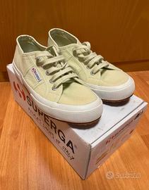 Scarpe Superga verde chiaro