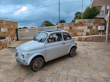 Fiat 500 F epoca ASI libretto originale 