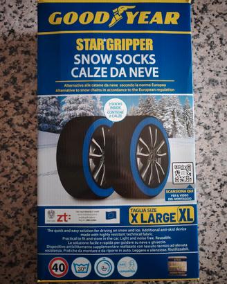 CALZE DA NEVE PER AUTO STAR GRIPPER GOOD YEAR