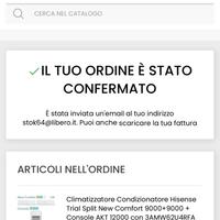 Condizionatore Hisense trial split
