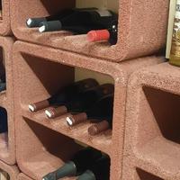 Elementi porta bottiglie per cantina/enoteca