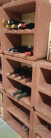 Elementi porta bottiglie per cantina/enoteca