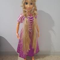 Bambola Disney princess Rapunzel 85 cm