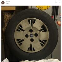 V 4 gomme estive con cerchioni in ferro