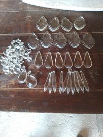 decorazioni in vetro per lampadari 