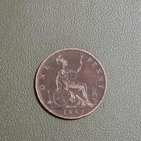 moneta 1 penny 1889 - inghilterra