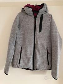 Giacca/ felpa con gilet imbottito reversibile CMP