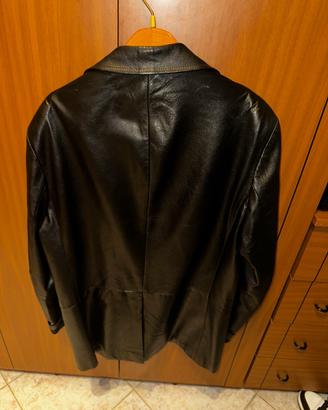 Cappotto di pelle vintage anni ‘30 - fatto a mano