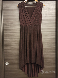 Vestitino lungo in lurex Fiorella Rubino tg. 43