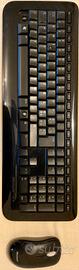 Tastiera mouse PC Microsoft keyboard wireless 800