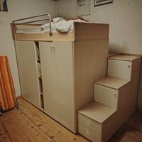 Cameretta letto soppalco bambini