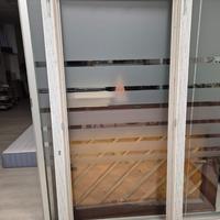 FINESTRA PVC completa, triplo vetro, colore bianco