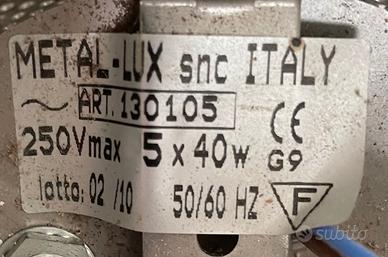 Coppia lampadari da interno