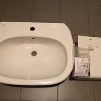 Lavabo 65cm con semicolonna tesi