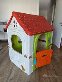 Casetta Feber per bambini da interno o esterno