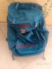 Zaino e sacco a pelo