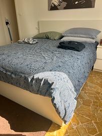 Letto matrimoniale IKEA MALM BIANCO