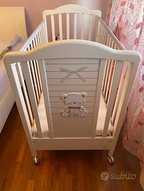 Lettino Italbaby con materasso