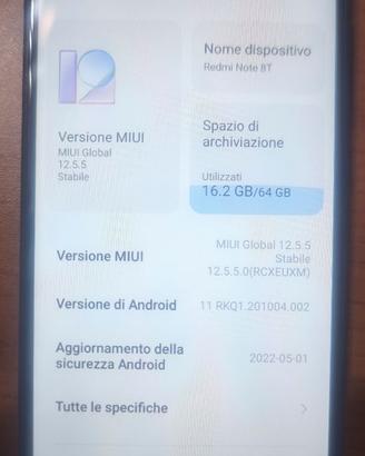 Xiaomi Redmi Note 8T - Neptune Blue