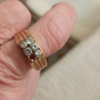 anello oro e diamanti 