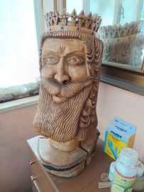 scultura in legno