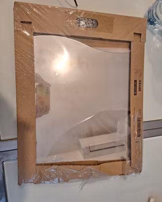 specchio krabb ikea nuovo 44×40