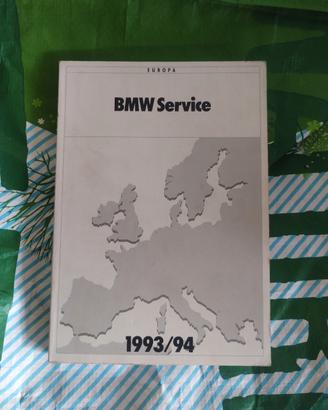Libretto Europa Service BMW 1993/94