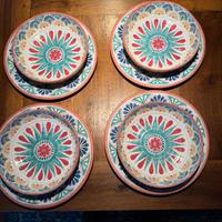 Piatti melanina Zani ideali per campeggio