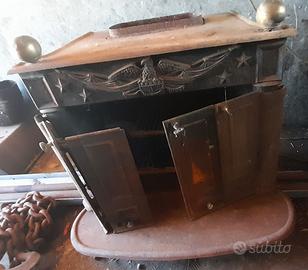 Stufa ad incasso anni 80