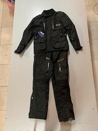 Completo Moto, giacca, pantaloni, protezioni TG. L