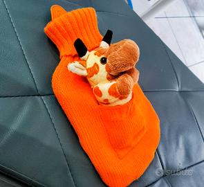 Borsa acqua calda con peluche giraffa