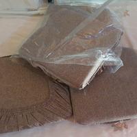 copri sedie cuscini colore grigio rivestibili